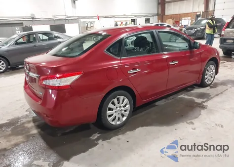 2013 Nissan Sentra S from USA, damaged, VIN 3N1AB7AP8DL786144